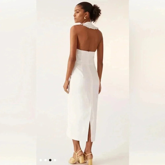 NWT Joslin Sleeveless Button-Detail Midi Dress size S - Picture 3 of 13